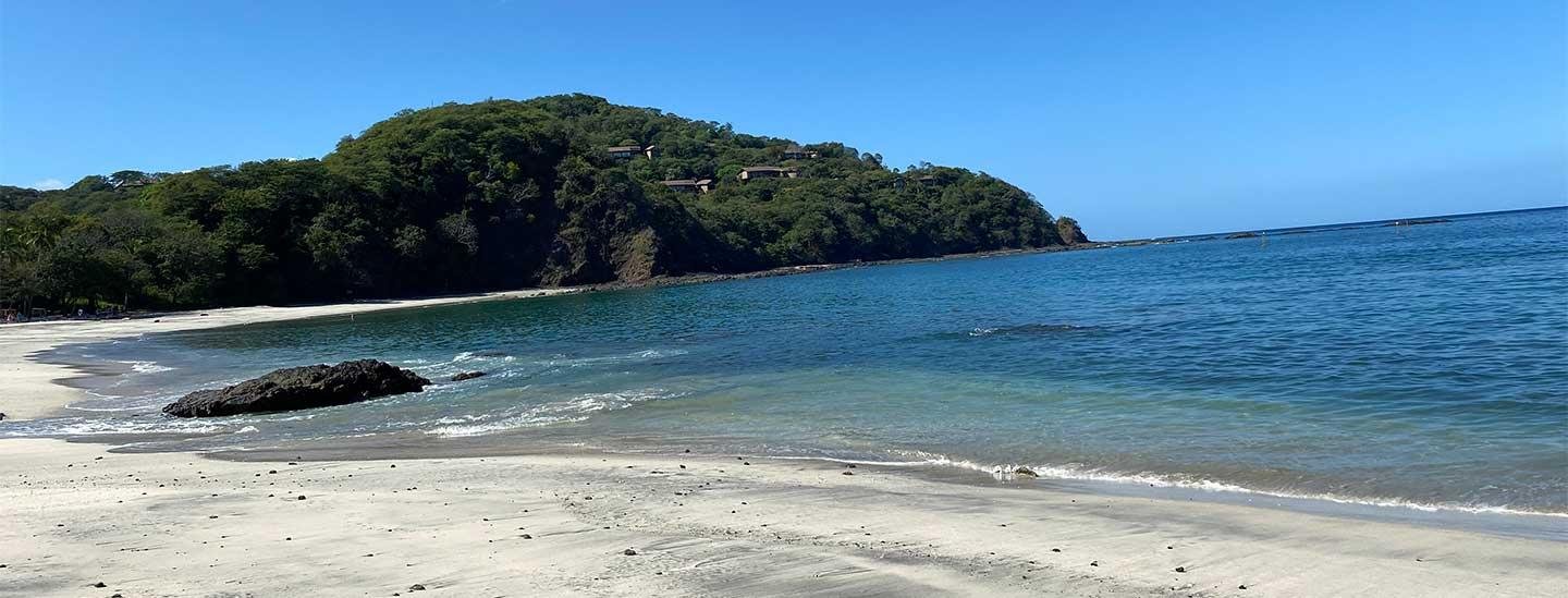 Playa Virador aguas turquesas Papagayo